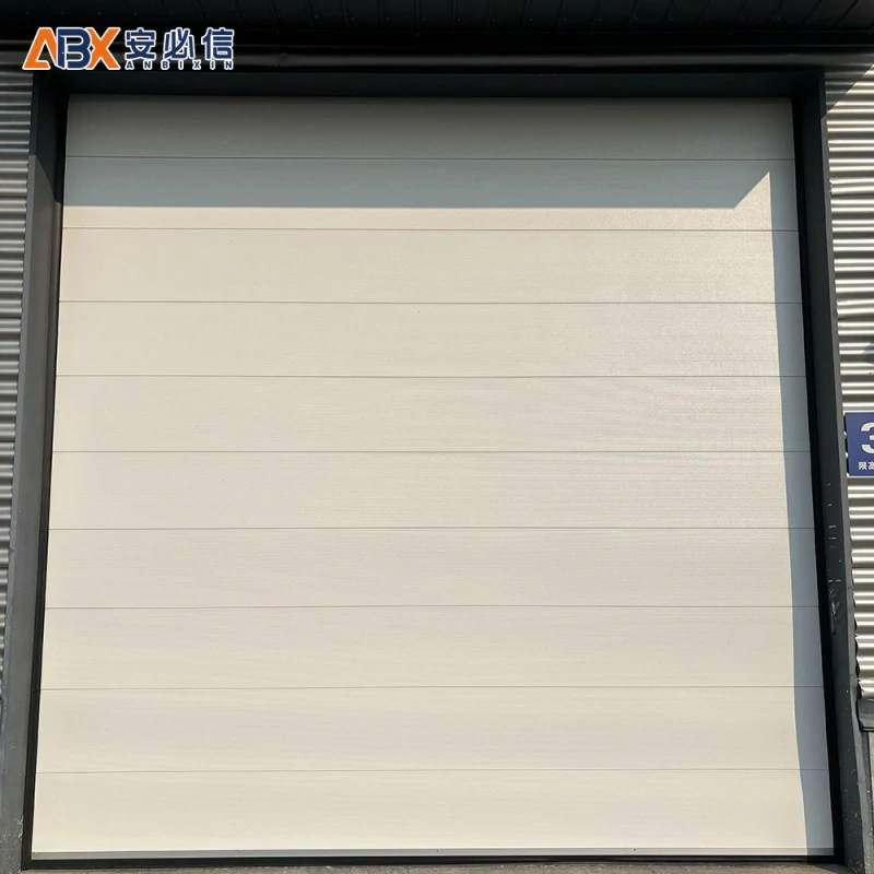 白银铝合金滑升门