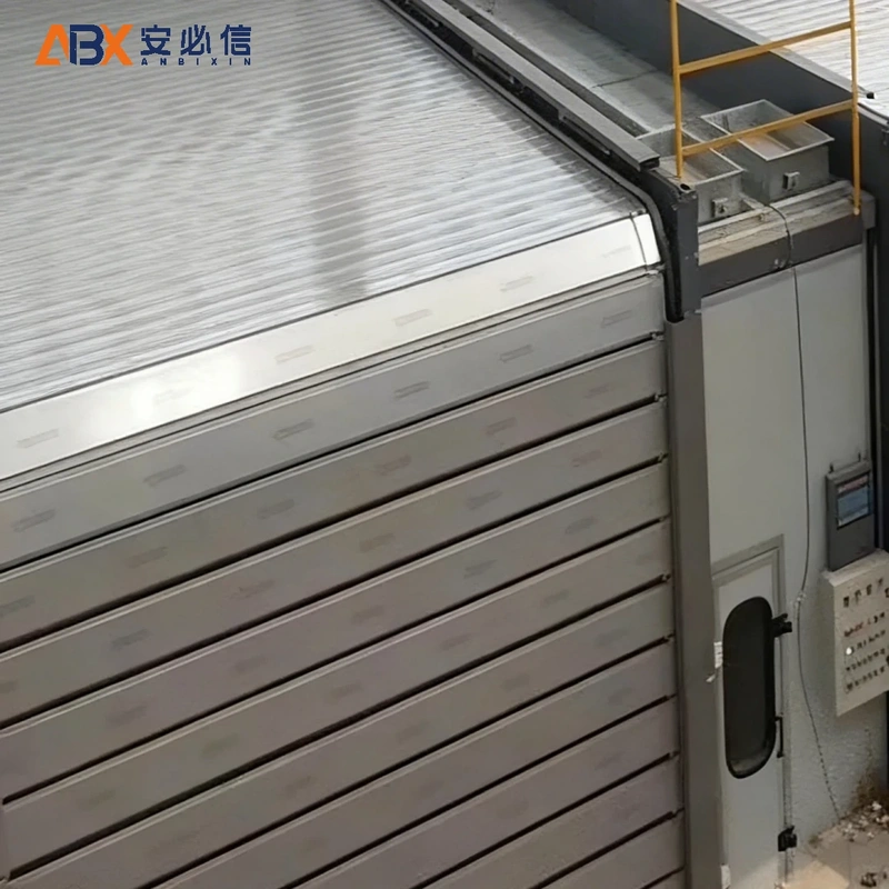 白银铝制高速门
